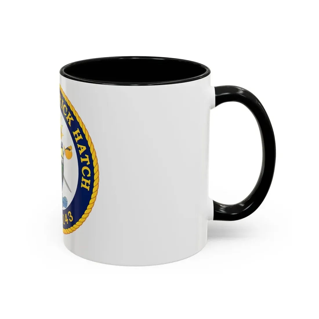 USCGC Frederick Hatch WPC 1143 (U.S. Coast Guard) Accent Coffee Mug - Go Mug Yourself