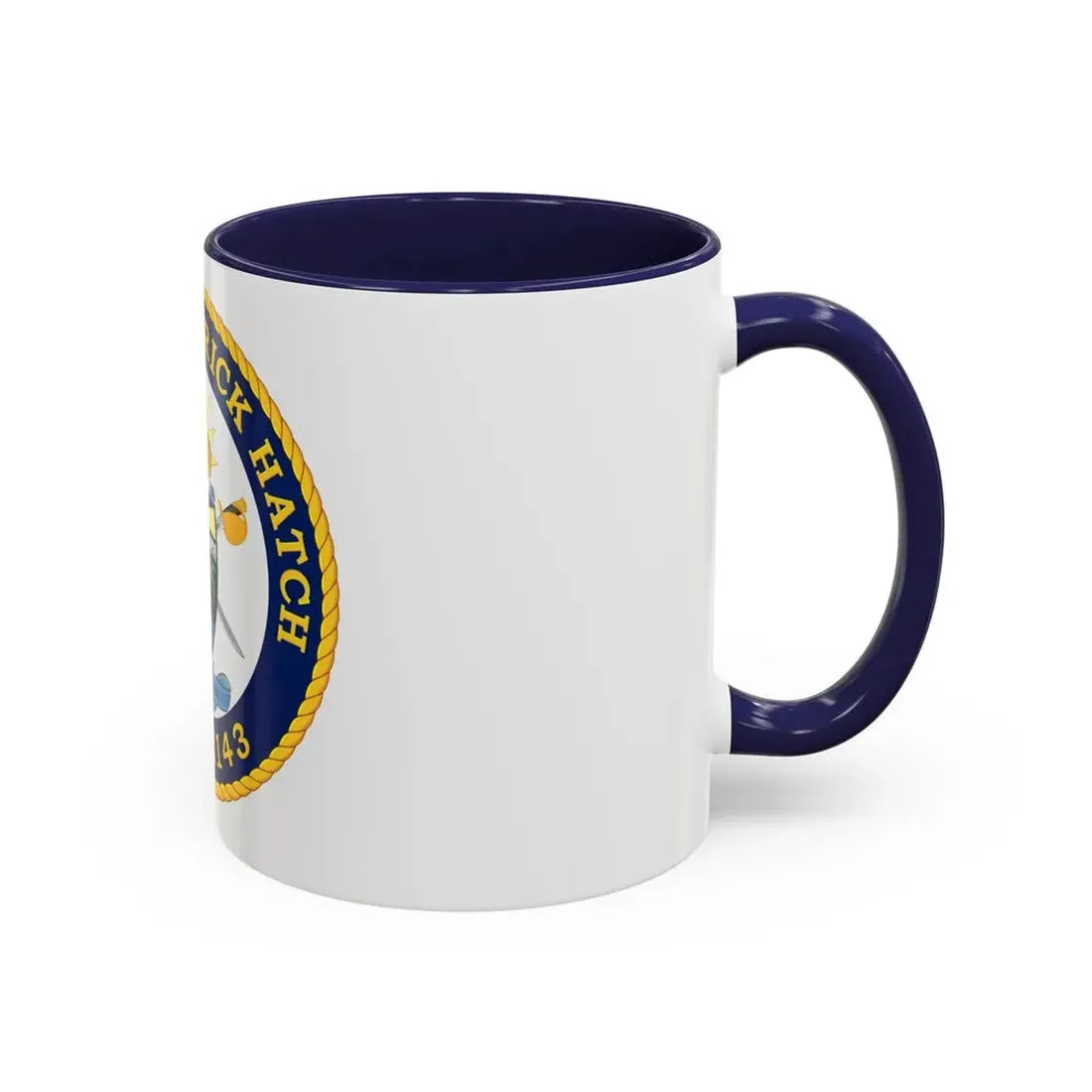 USCGC Frederick Hatch WPC 1143 (U.S. Coast Guard) Accent Coffee Mug - Go Mug Yourself