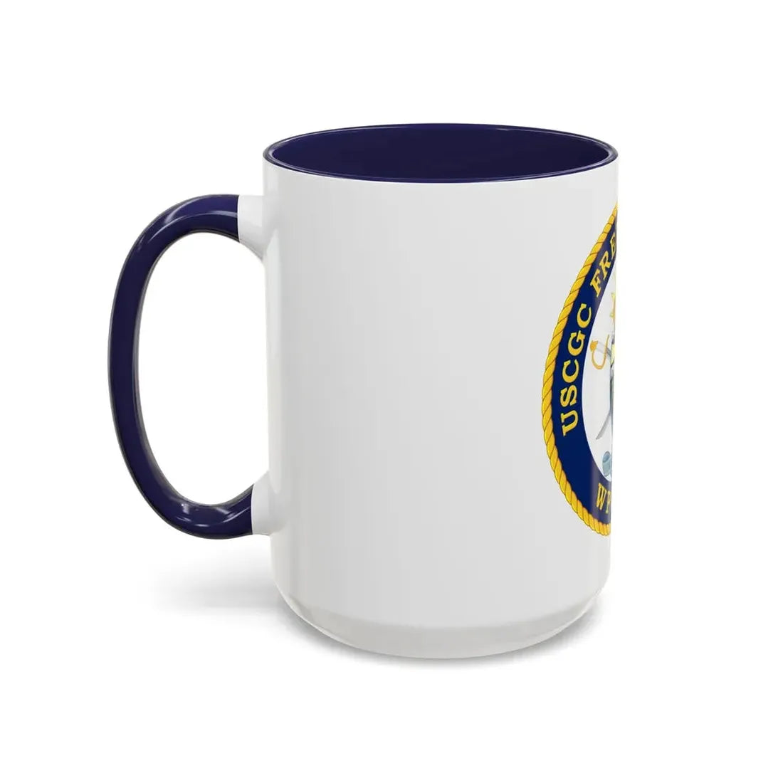 USCGC Frederick Hatch WPC 1143 (U.S. Coast Guard) Accent Coffee Mug - Go Mug Yourself