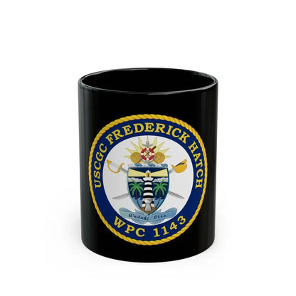 USCGC Frederick Hatch WPC 1143 (U.S. Coast Guard) Black Coffee Mug 11oz - Go Mug Yourself