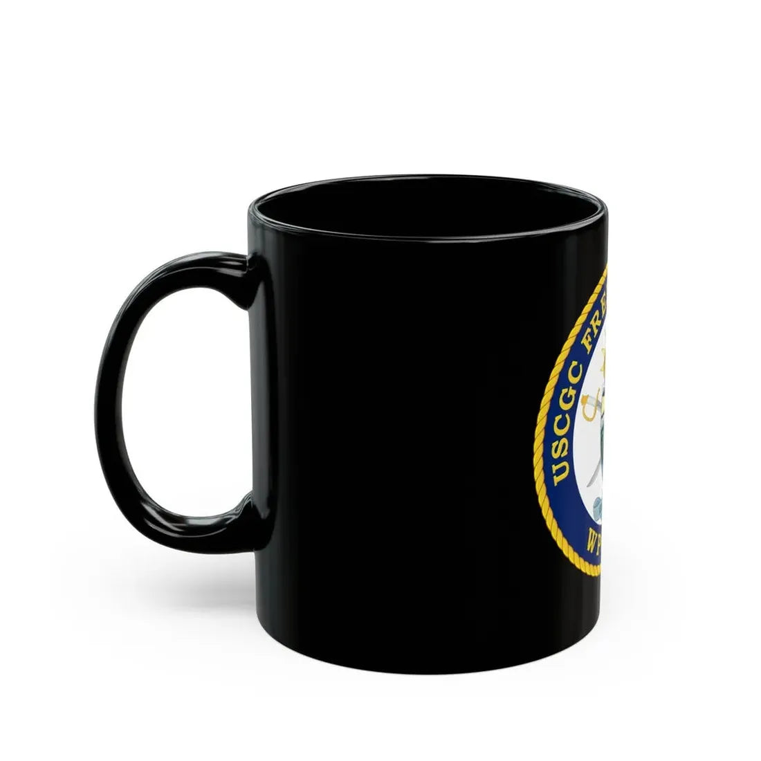 USCGC Frederick Hatch WPC 1143 (U.S. Coast Guard) Black Coffee Mug - Go Mug Yourself