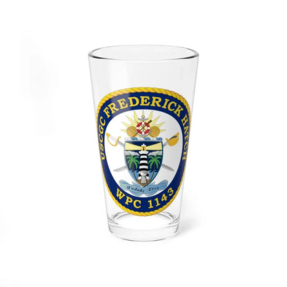USCGC Frederick Hatch WPC 1143 (U.S. Coast Guard) Pint Glass 16oz 16oz - Go Mug Yourself