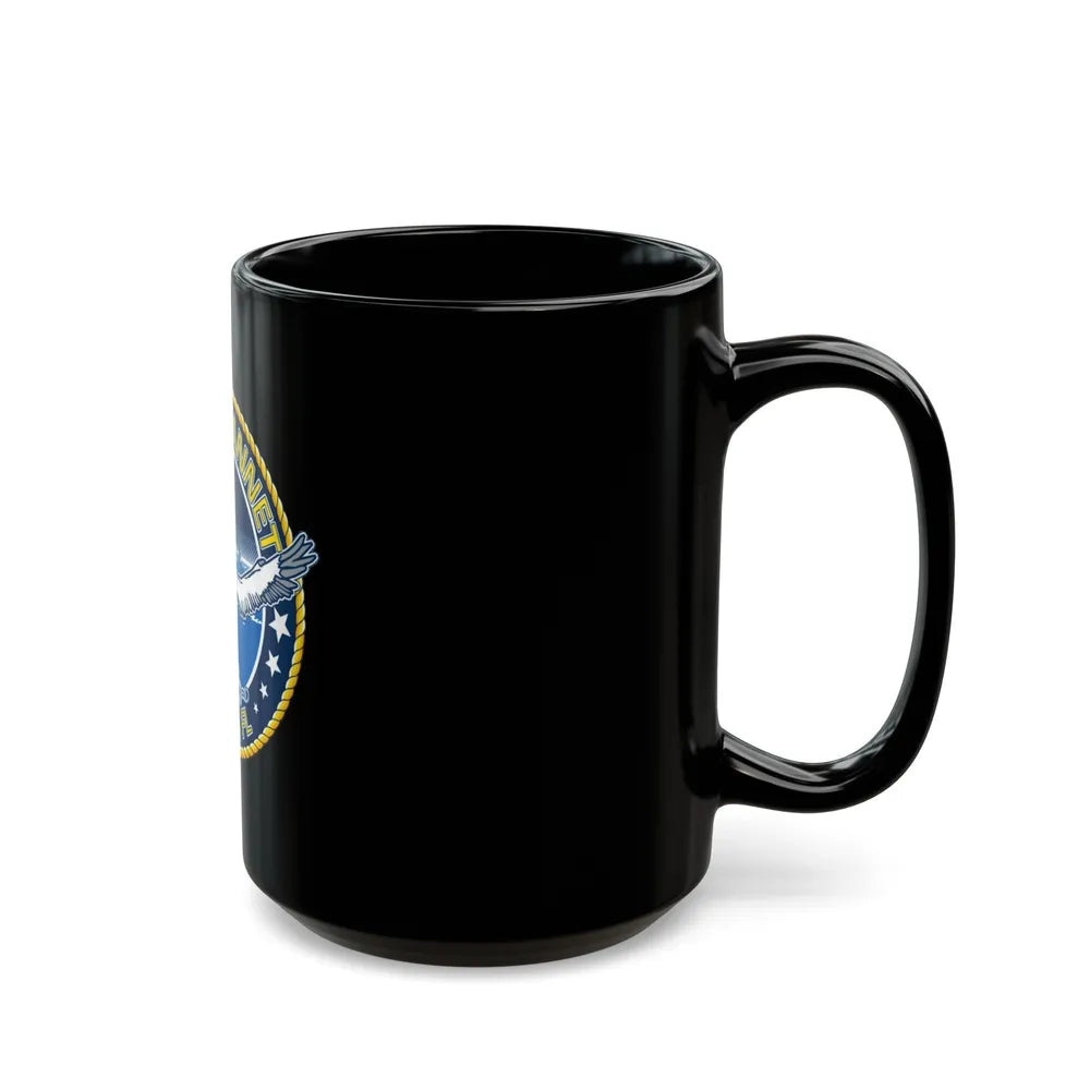 USCGC Gannet Dania FL (U.S. Coast Guard) Black Coffee Mug-Go Mug Yourself