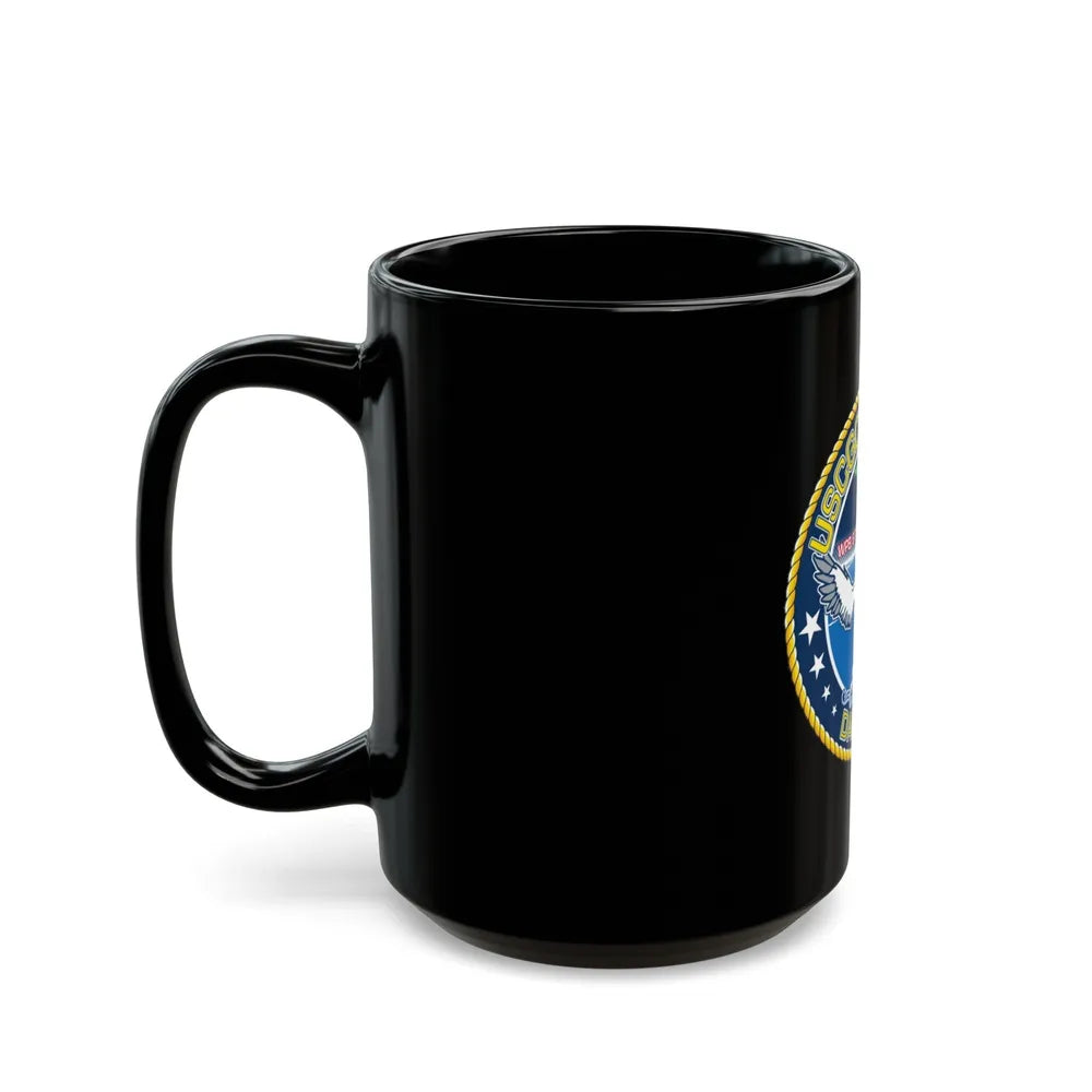 USCGC Gannet Dania FL (U.S. Coast Guard) Black Coffee Mug-Go Mug Yourself