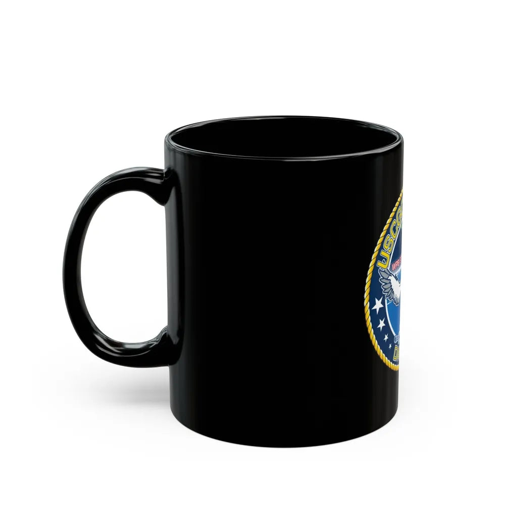 USCGC Gannet Dania FL (U.S. Coast Guard) Black Coffee Mug-Go Mug Yourself