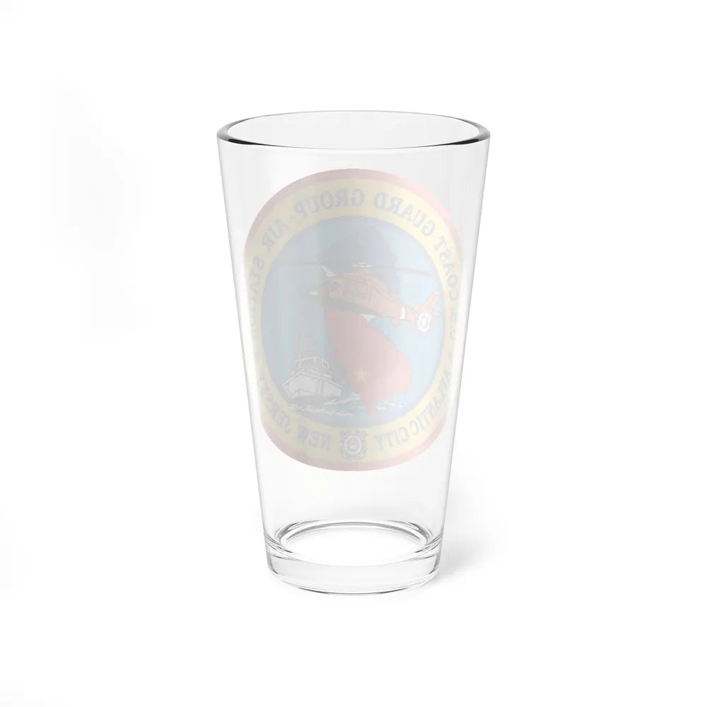 USCGC Group Air Station Atlantic City NJ (U.S. Coast Guard) Pint Glass 16oz-Go Mug Yourself