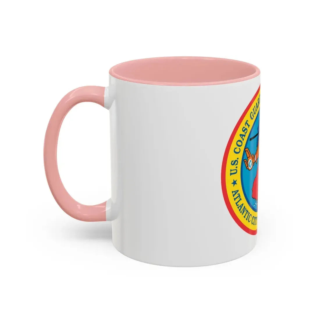 USCGC Group Air Station Atlantic City NJ (U.S. Coast Guard) Accent Coffee Mug - Go Mug Yourself