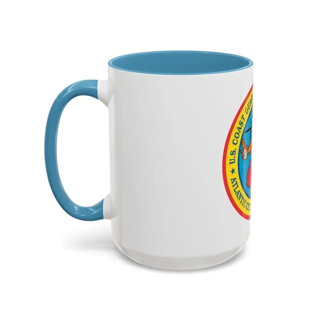 USCGC Group Air Station Atlantic City NJ (U.S. Coast Guard) Accent Coffee Mug - Go Mug Yourself