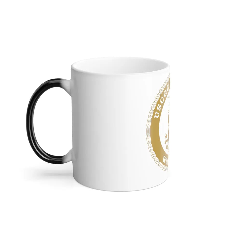 USCGC Hamilton WMSL 753 GOLD (U.S. Coast Guard) Color Changing Mug 11oz-Go Mug Yourself