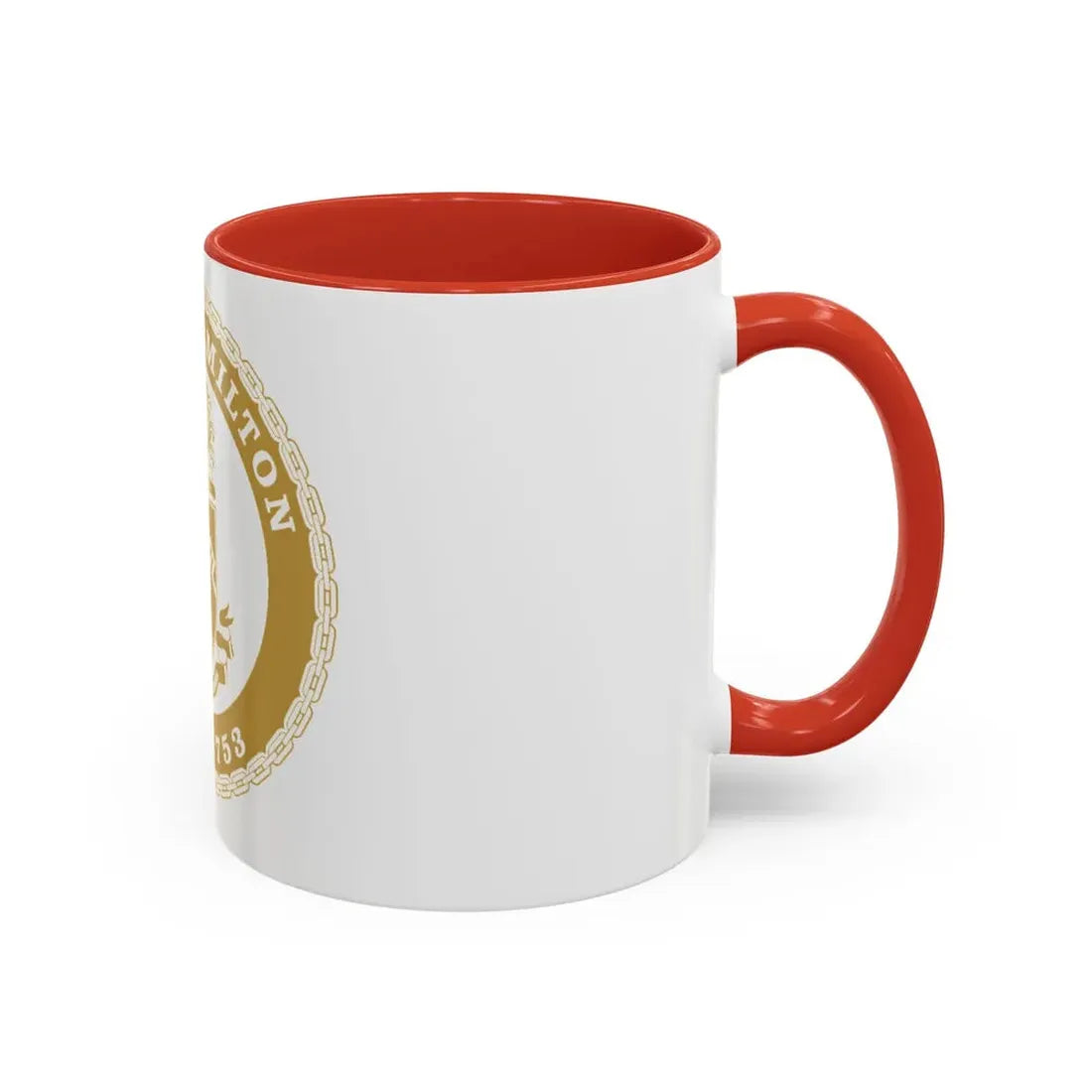 USCGC Hamilton WMSL 753 GOLD (U.S. Coast Guard) Accent Coffee Mug - Go Mug Yourself
