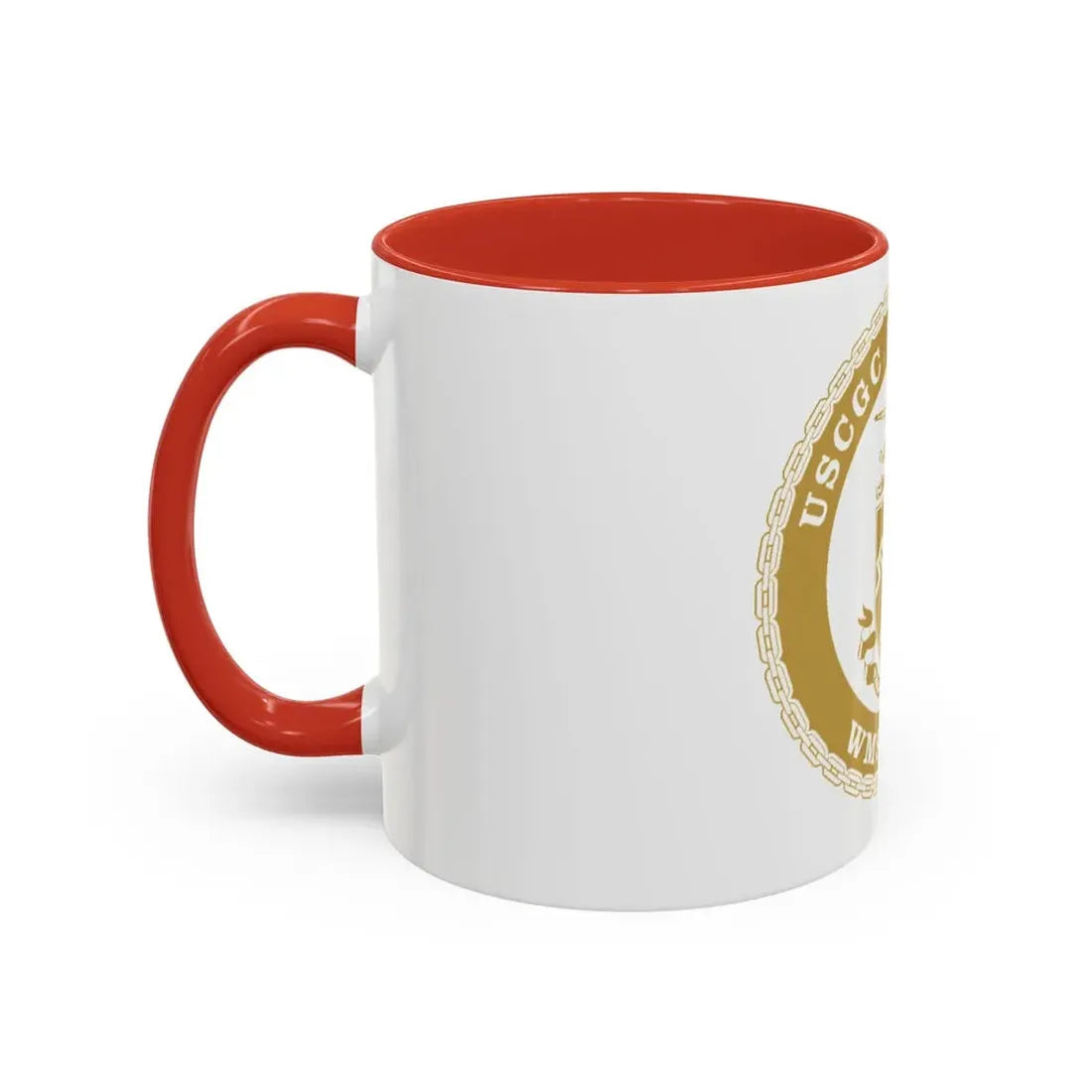 USCGC Hamilton WMSL 753 GOLD (U.S. Coast Guard) Accent Coffee Mug - Go Mug Yourself