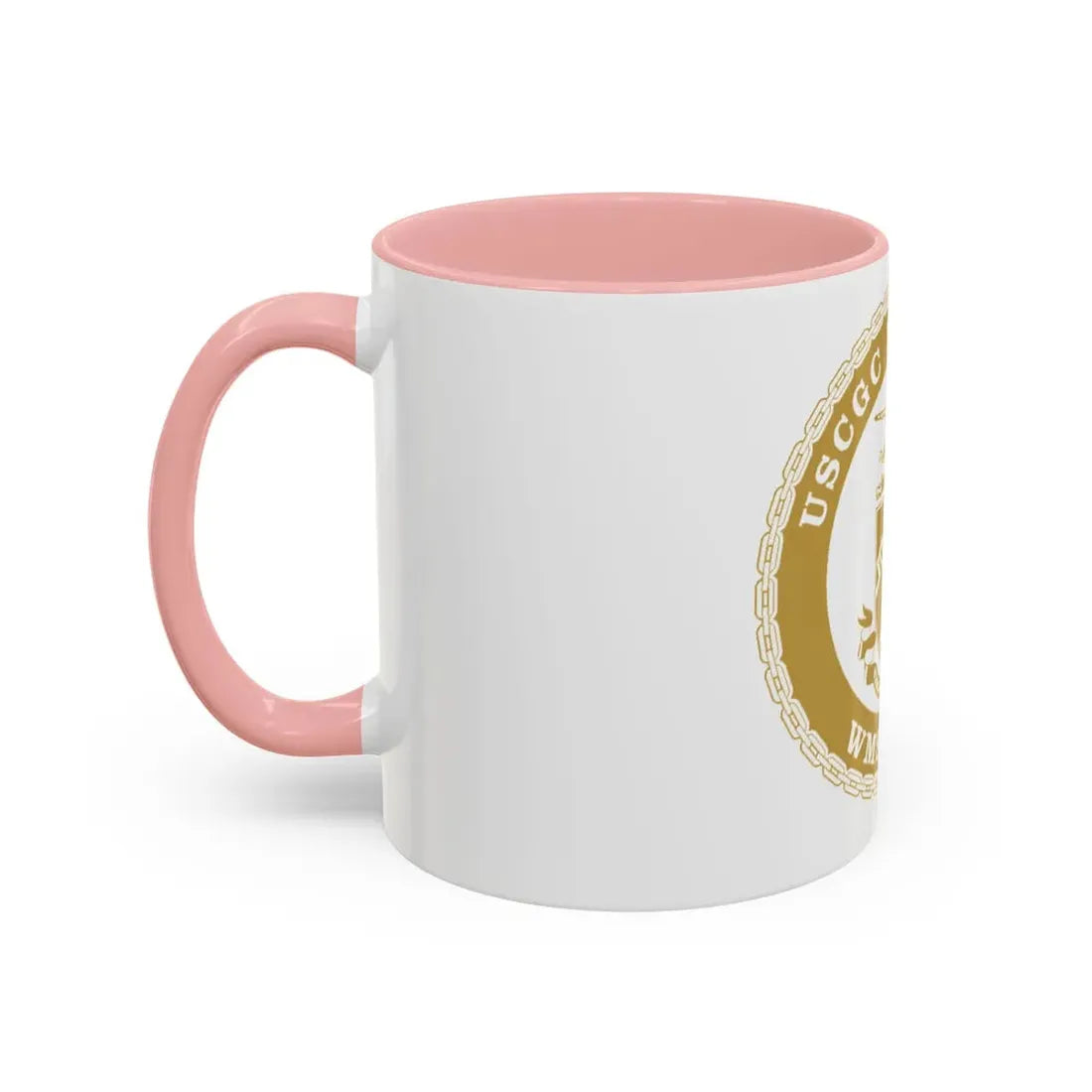 USCGC Hamilton WMSL 753 GOLD (U.S. Coast Guard) Accent Coffee Mug - Go Mug Yourself