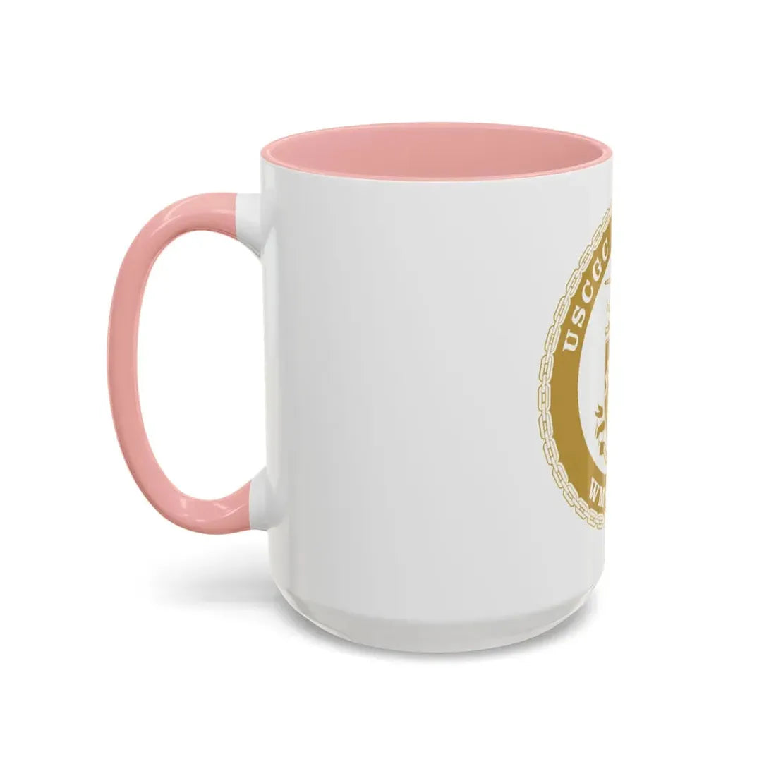 USCGC Hamilton WMSL 753 GOLD (U.S. Coast Guard) Accent Coffee Mug - Go Mug Yourself