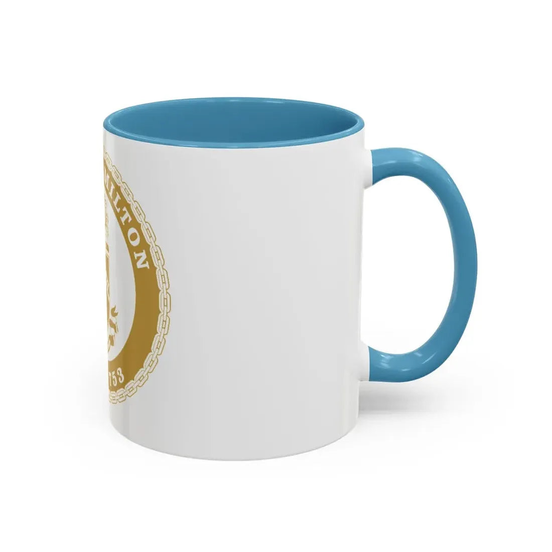USCGC Hamilton WMSL 753 GOLD (U.S. Coast Guard) Accent Coffee Mug - Go Mug Yourself