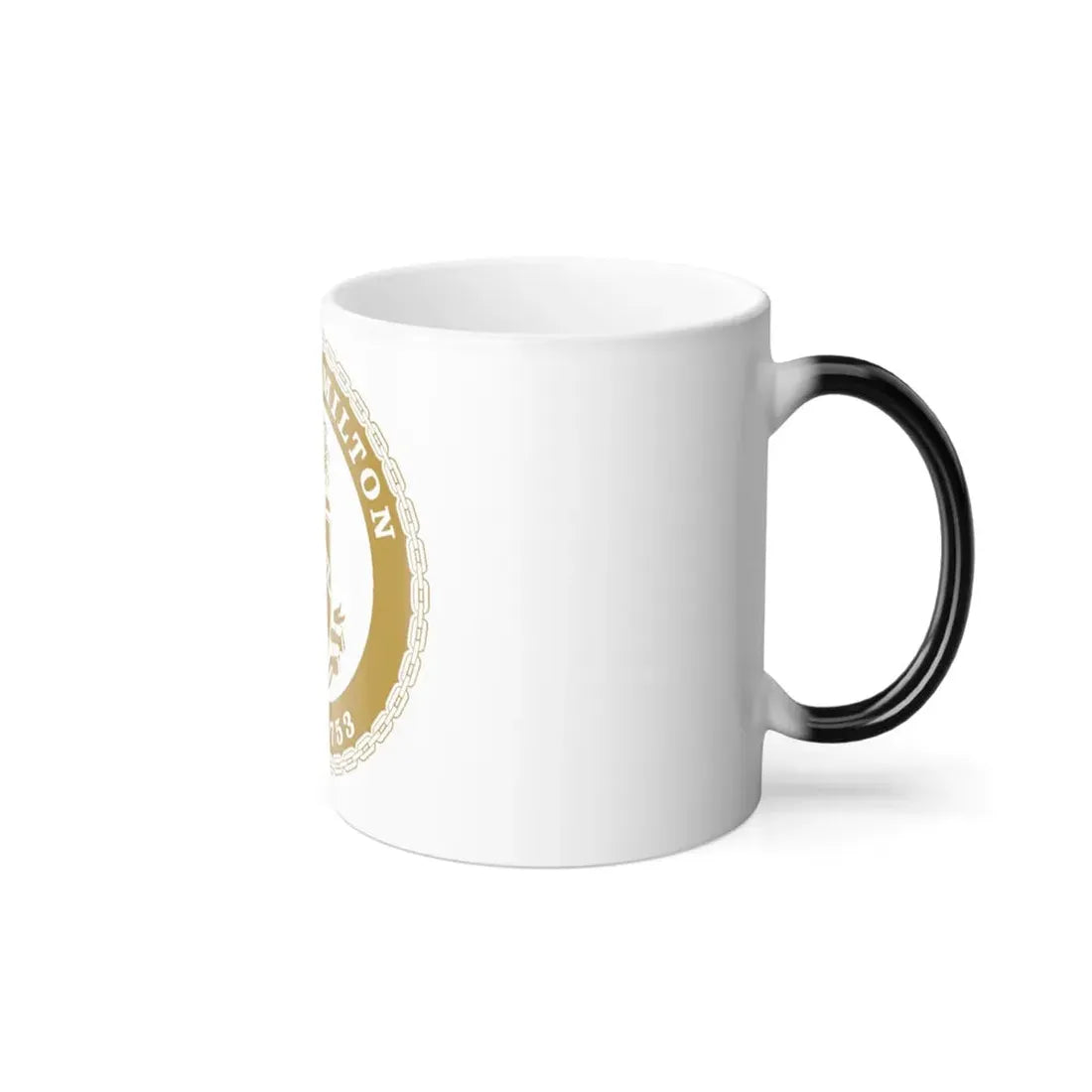 USCGC Hamilton WMSL 753 GOLD (U.S. Coast Guard) Color Changing Coffee Mug - Go Mug Yourself
