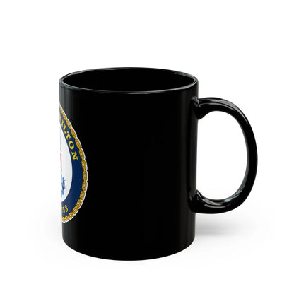 USCGC Hamilton WMSL 753 (U.S. Coast Guard) Black Coffee Mug-Go Mug Yourself