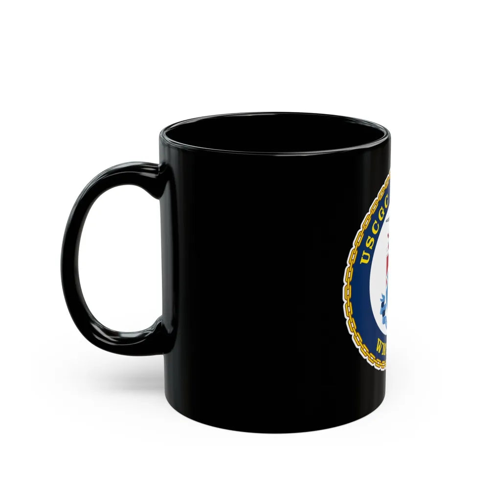 USCGC Hamilton WMSL 753 (U.S. Coast Guard) Black Coffee Mug-Go Mug Yourself