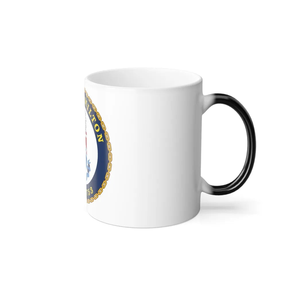 USCGC Hamilton WMSL 753 (U.S. Coast Guard) Color Changing Mug 11oz-Go Mug Yourself