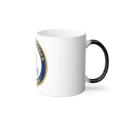 USCGC Hamilton WMSL 753 (U.S. Coast Guard) Color Changing Mug 11oz-Go Mug Yourself