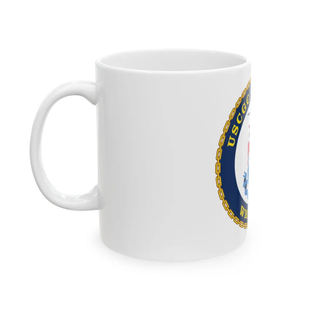 USCGC Hamilton WMSL 753 (U.S. Coast Guard) White Coffee Mug-Go Mug Yourself