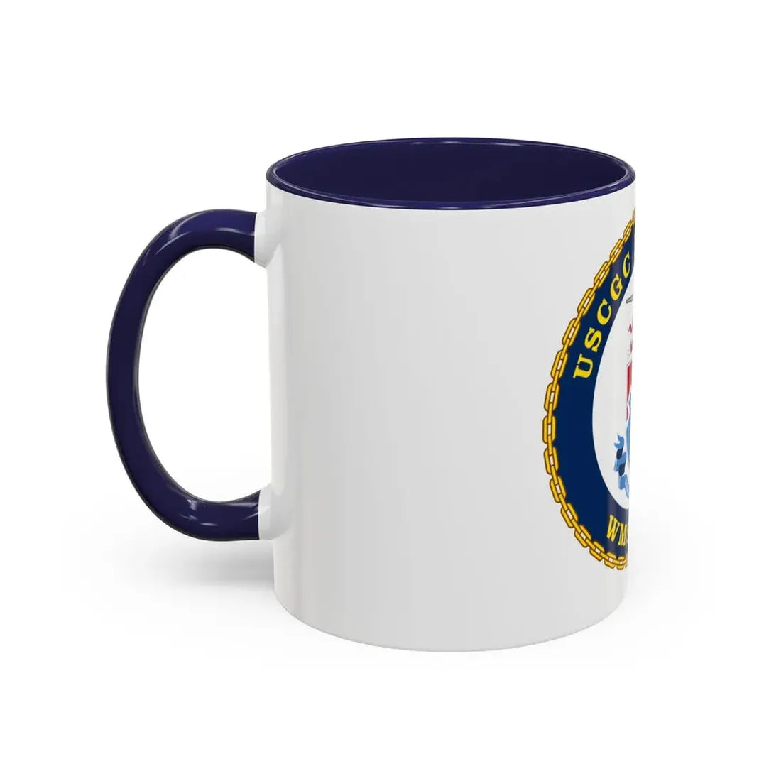 USCGC Hamilton WMSL 753 (U.S. Coast Guard) Accent Coffee Mug - Go Mug Yourself
