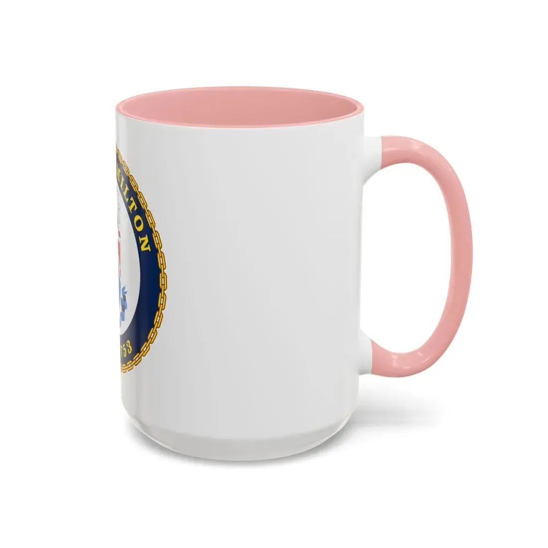 USCGC Hamilton WMSL 753 (U.S. Coast Guard) Accent Coffee Mug - Go Mug Yourself