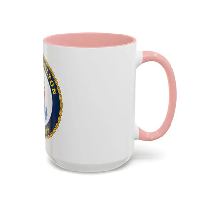 USCGC Hamilton WMSL 753 (U.S. Coast Guard) Accent Coffee Mug - Go Mug Yourself
