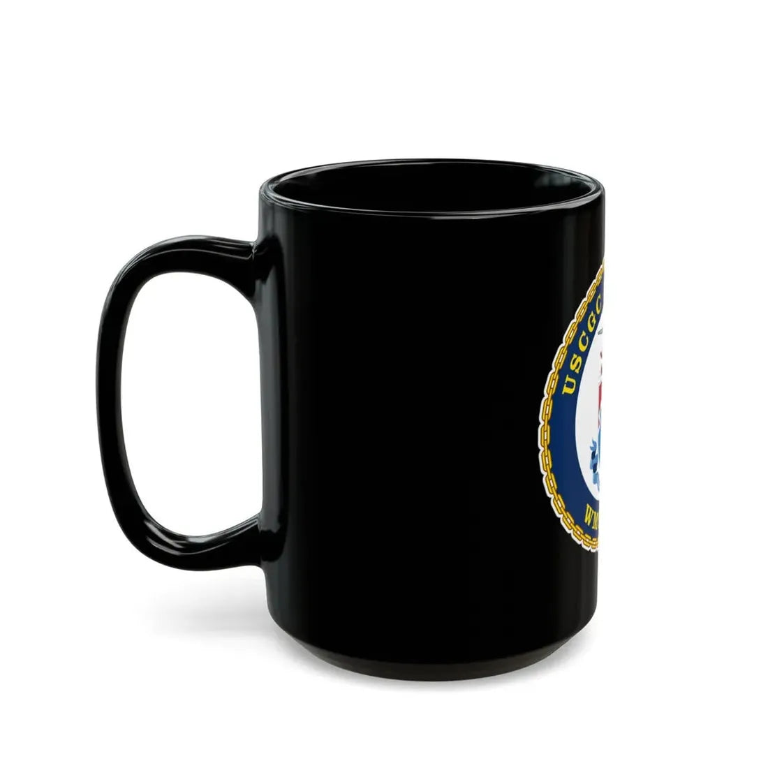 USCGC Hamilton WMSL 753 (U.S. Coast Guard) Black Coffee Mug - Go Mug Yourself