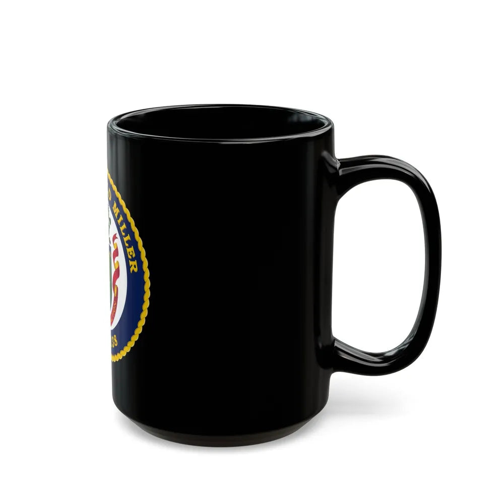 USCGC Harold Miller WPC 1138 (U.S. Coast Guard) Black Coffee Mug-Go Mug Yourself