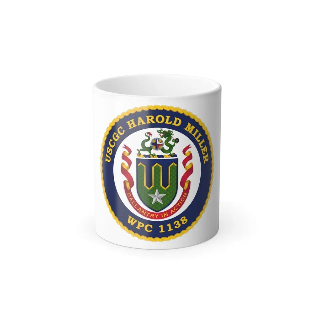 USCGC Harold Miller WPC 1138 (U.S. Coast Guard) Color Changing Mug 11oz-11oz-Go Mug Yourself
