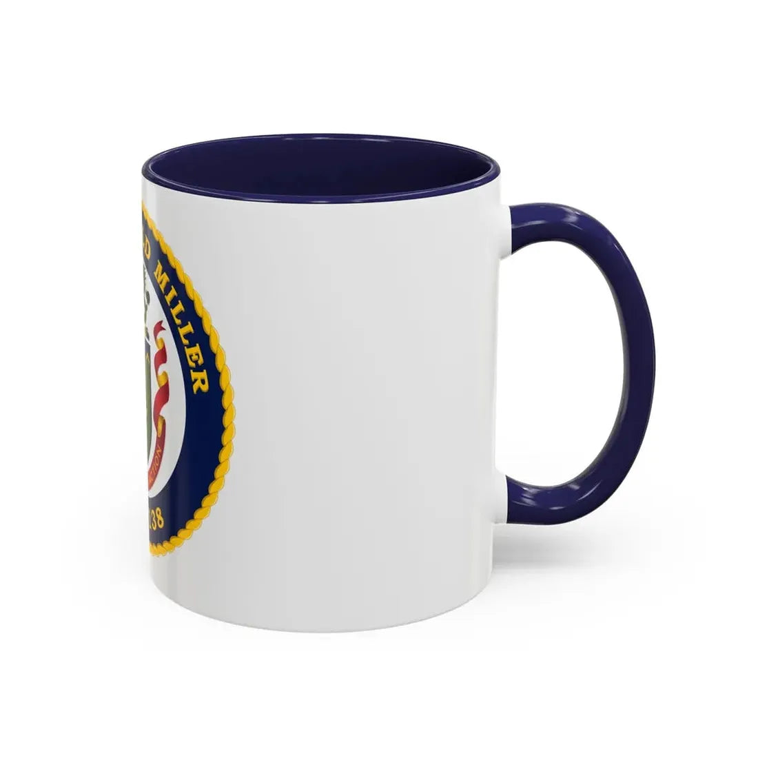 USCGC Harold Miller WPC 1138 (U.S. Coast Guard) Accent Coffee Mug - Go Mug Yourself