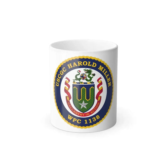 USCGC Harold Miller WPC 1138 (U.S. Coast Guard) Color Changing Coffee Mug 11oz - Go Mug Yourself