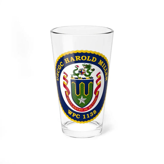 USCGC Harold Miller WPC 1138 (U.S. Coast Guard) Pint Glass 16oz 16oz - Go Mug Yourself