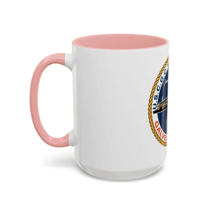 USCGC Hatchet 75309 Galveston TX (U.S. Coast Guard) Accent Coffee Mug - Go Mug Yourself
