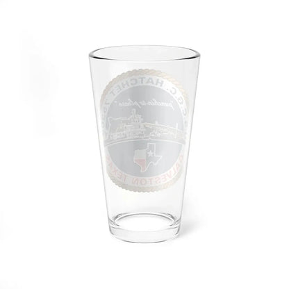 USCGC Hatchet 75309 Galveston TX (U.S. Coast Guard) Pint Glass 16oz - Go Mug Yourself