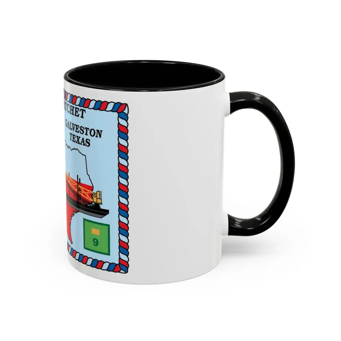 USCGC Hatchet WLIC 75309 (U.S. Coast Guard) Accent Coffee Mug - Go Mug Yourself