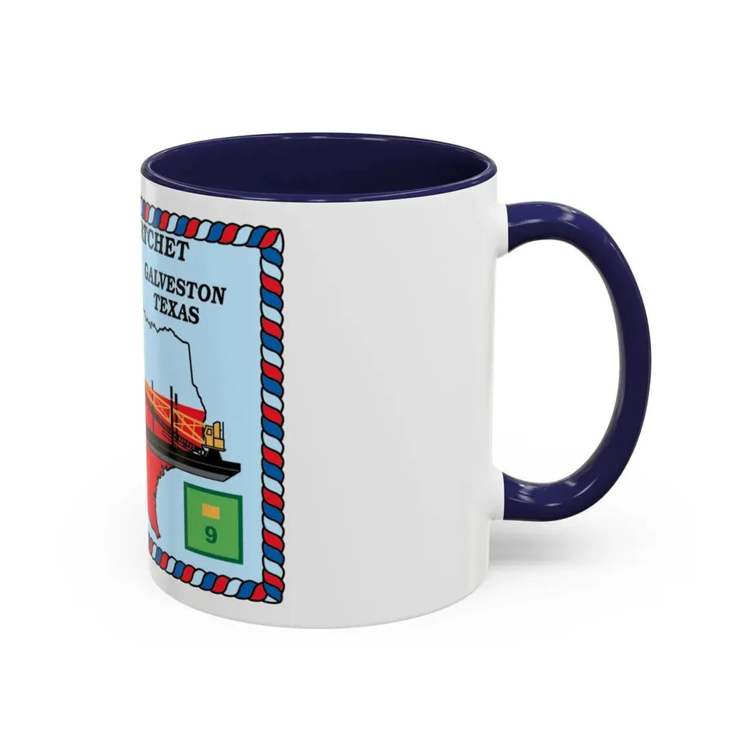 USCGC Hatchet WLIC 75309 (U.S. Coast Guard) Accent Coffee Mug - Go Mug Yourself
