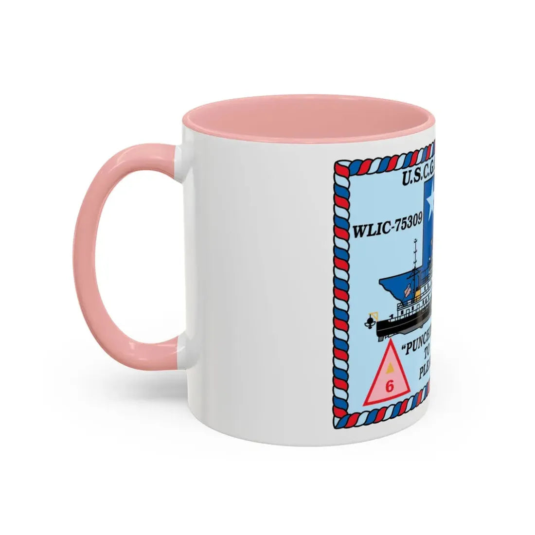 USCGC Hatchet WLIC 75309 (U.S. Coast Guard) Accent Coffee Mug - Go Mug Yourself