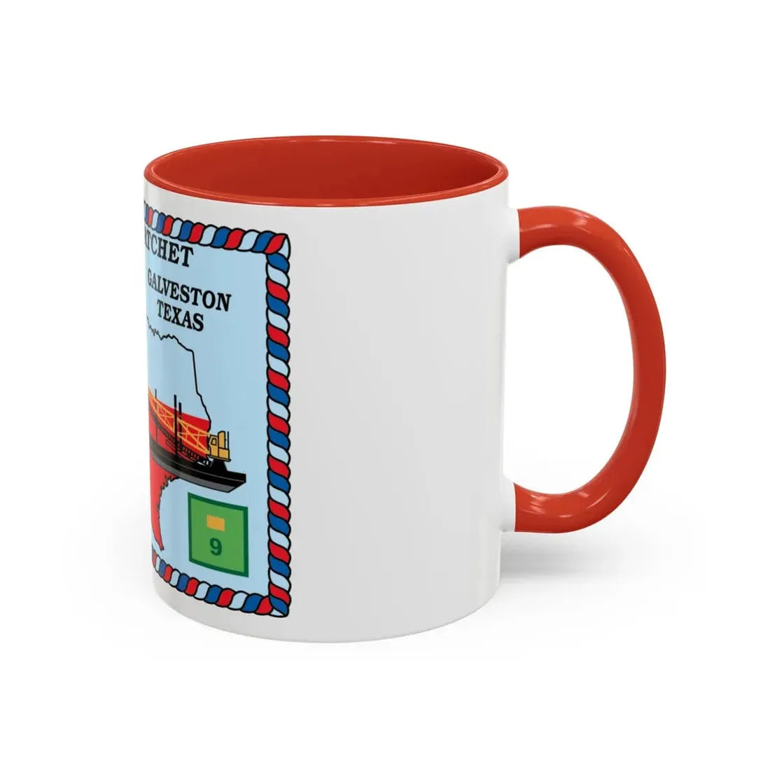USCGC Hatchet WLIC 75309 (U.S. Coast Guard) Accent Coffee Mug - Go Mug Yourself