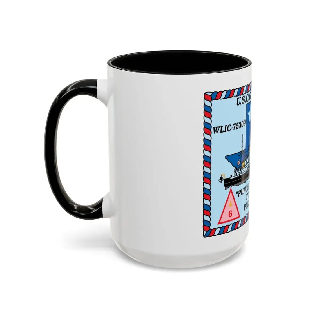 USCGC Hatchet WLIC 75309 (U.S. Coast Guard) Accent Coffee Mug - Go Mug Yourself