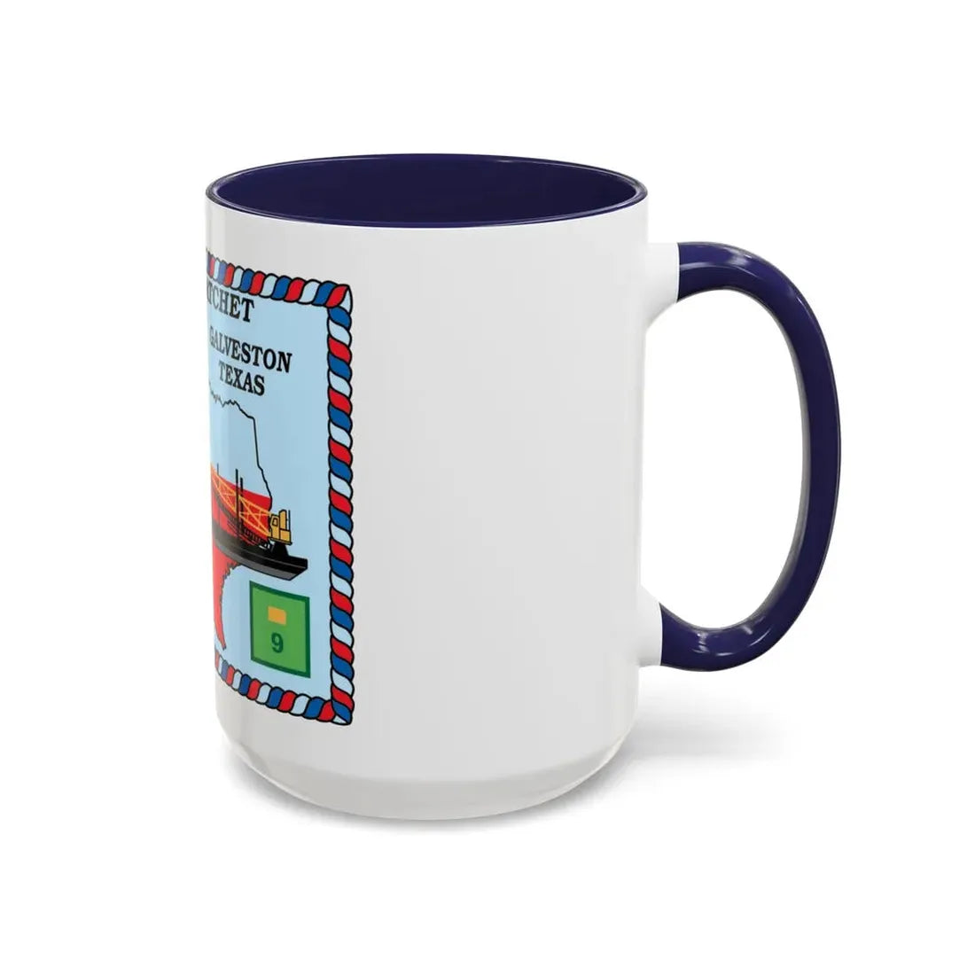 USCGC Hatchet WLIC 75309 (U.S. Coast Guard) Accent Coffee Mug - Go Mug Yourself