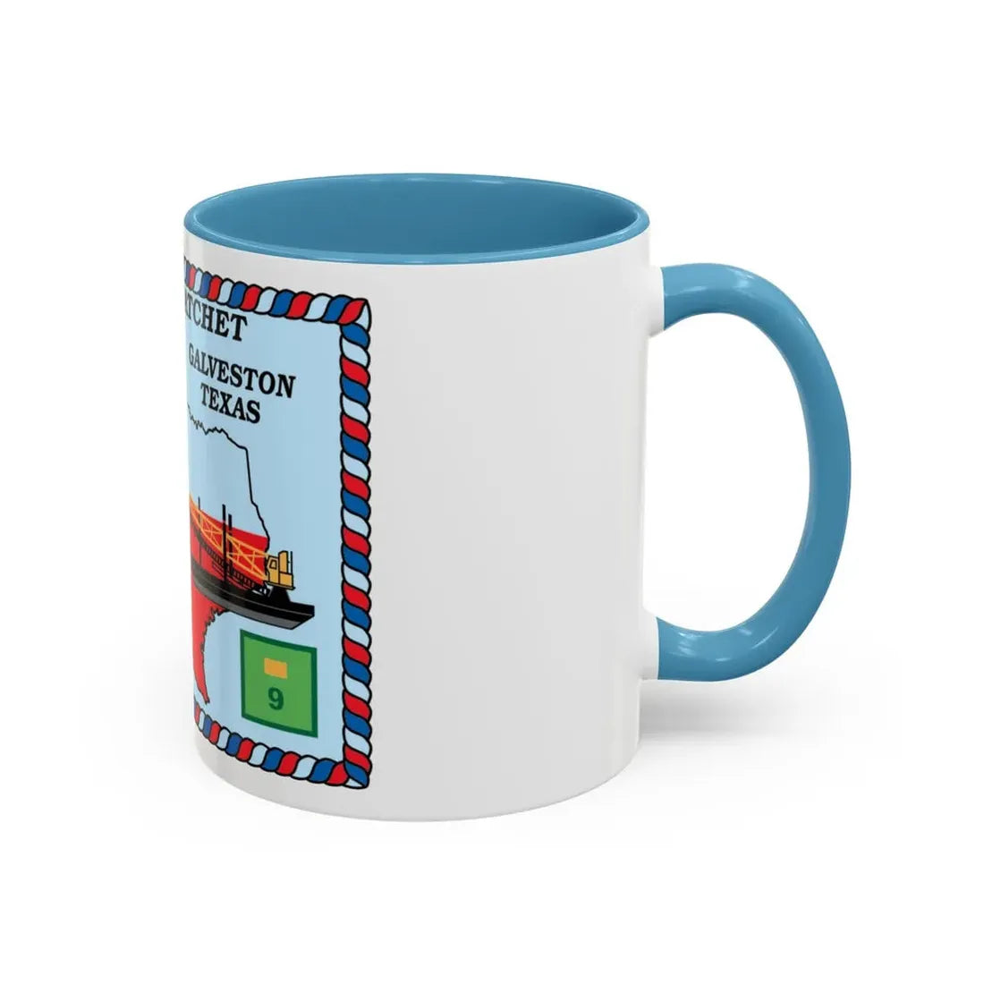 USCGC Hatchet WLIC 75309 (U.S. Coast Guard) Accent Coffee Mug - Go Mug Yourself