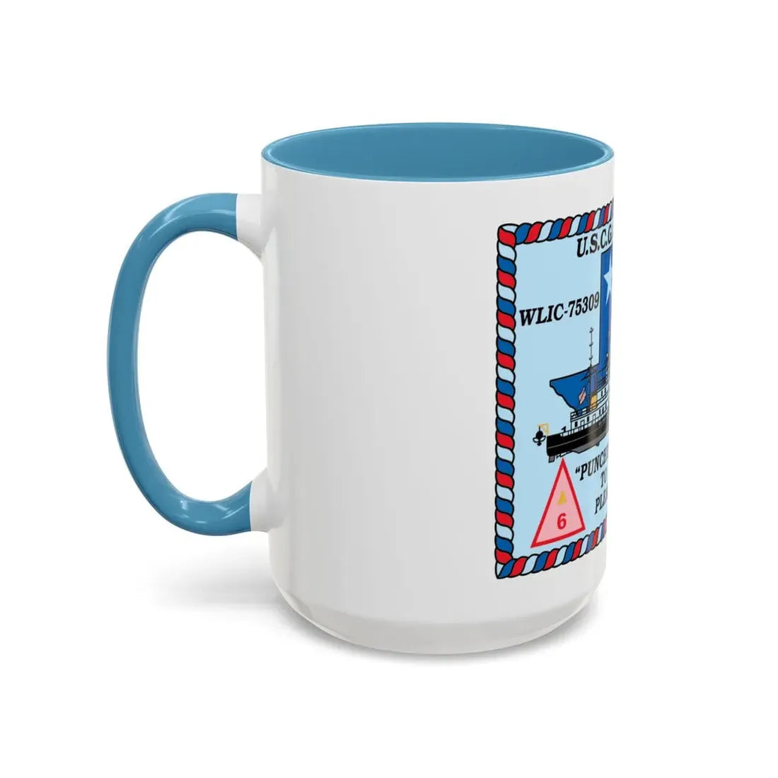 USCGC Hatchet WLIC 75309 (U.S. Coast Guard) Accent Coffee Mug - Go Mug Yourself