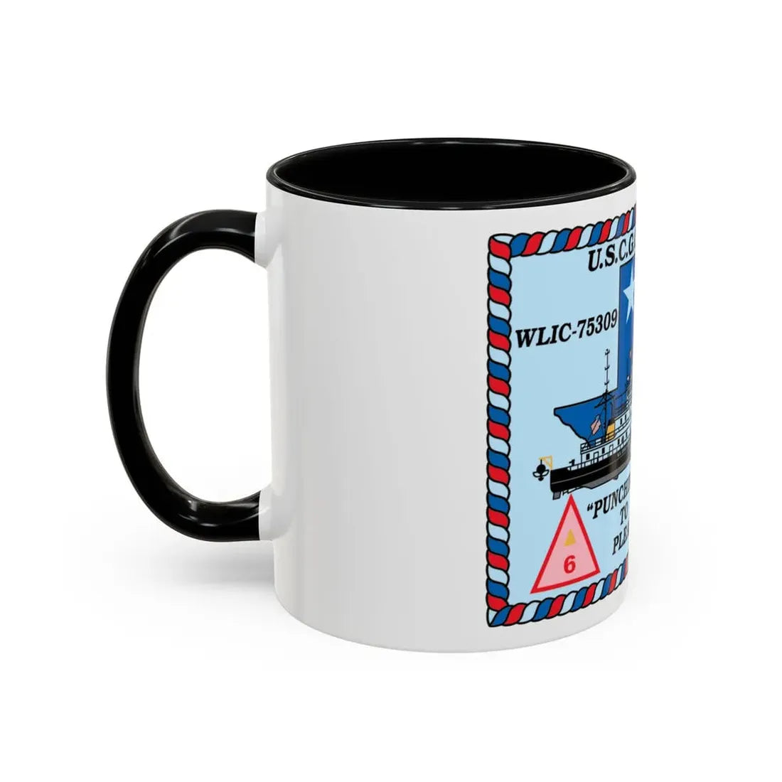 USCGC Hatchet WLIC 75309 (U.S. Coast Guard) Accent Coffee Mug - Go Mug Yourself