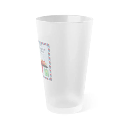USCGC Hatchet WLIC 75309 (U.S. Coast Guard) Frosted Pint Glass 16oz - Go Mug Yourself