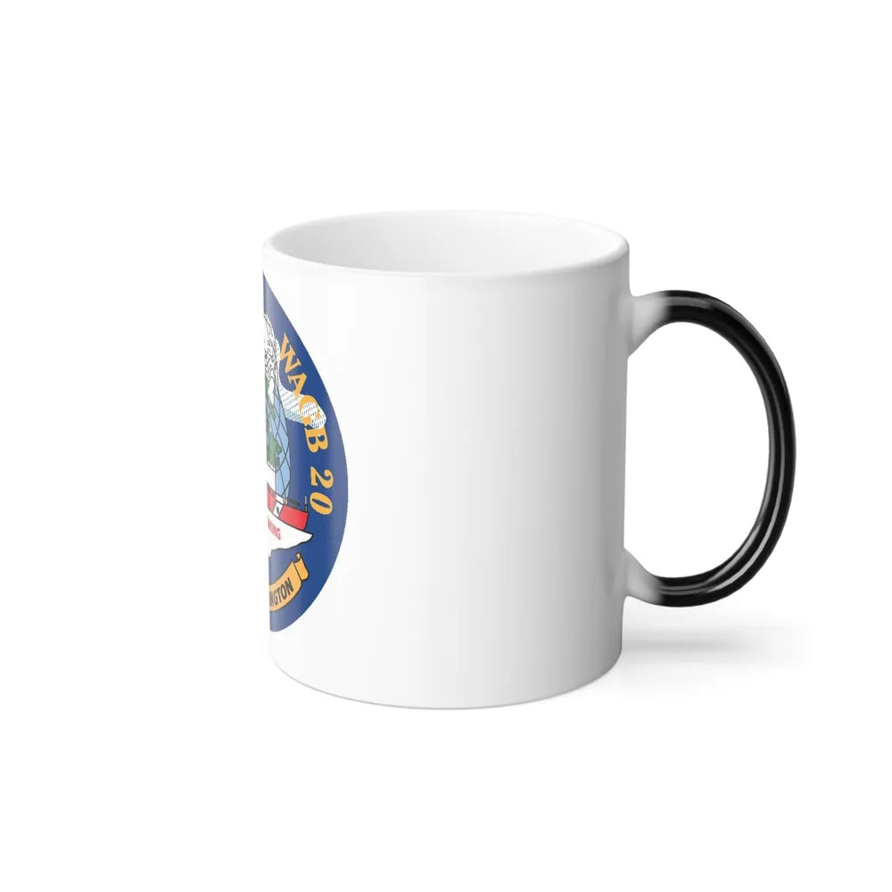USCGC Healy WAGB 20 Seattle Wash (U.S. Coast Guard) Color Changing Mug 11oz-Go Mug Yourself