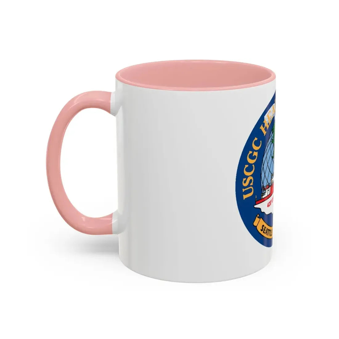 USCGC Healy WAGB 20 Seattle Wash (U.S. Coast Guard) Accent Coffee Mug - Go Mug Yourself