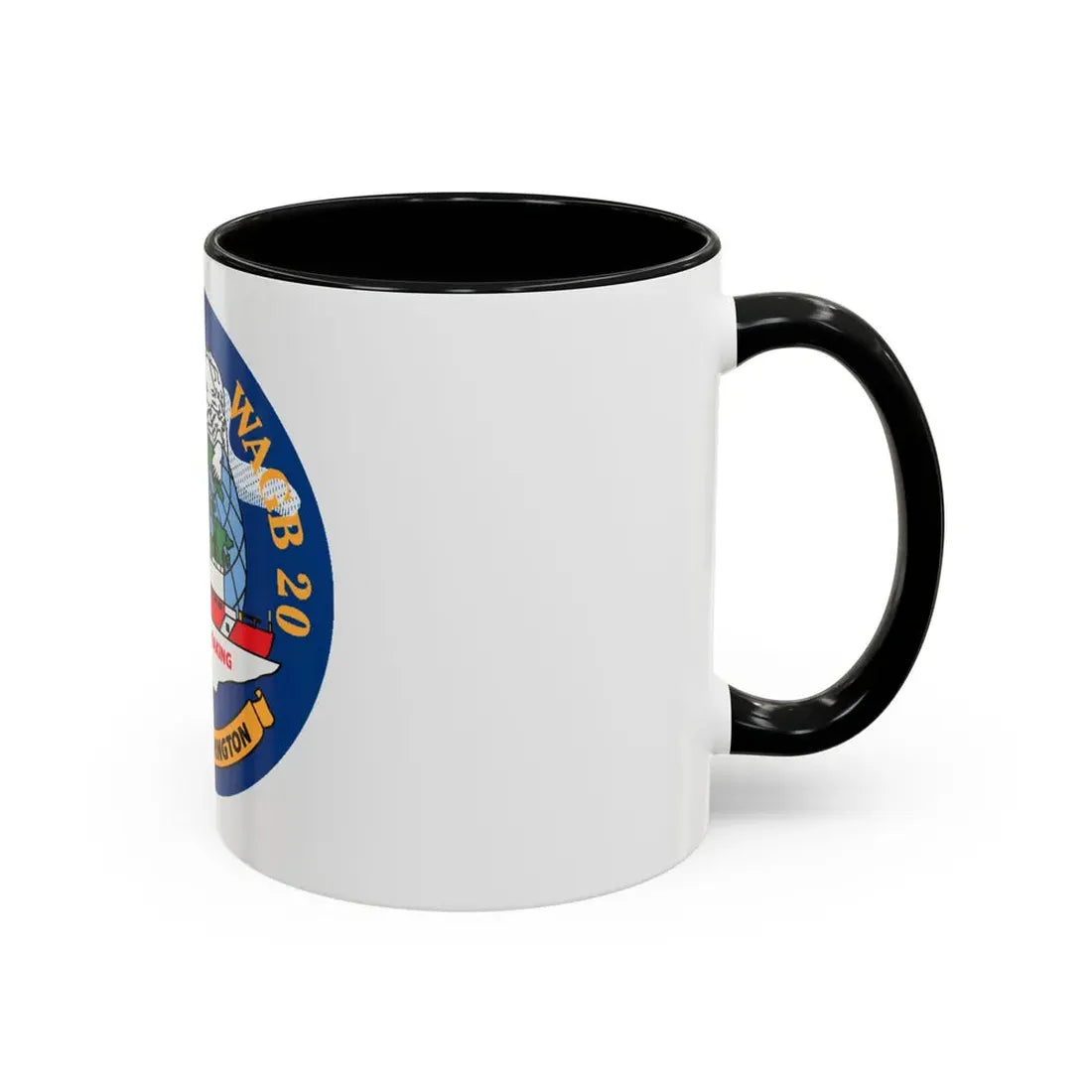 USCGC Healy WAGB 20 Seattle Wash (U.S. Coast Guard) Accent Coffee Mug - Go Mug Yourself