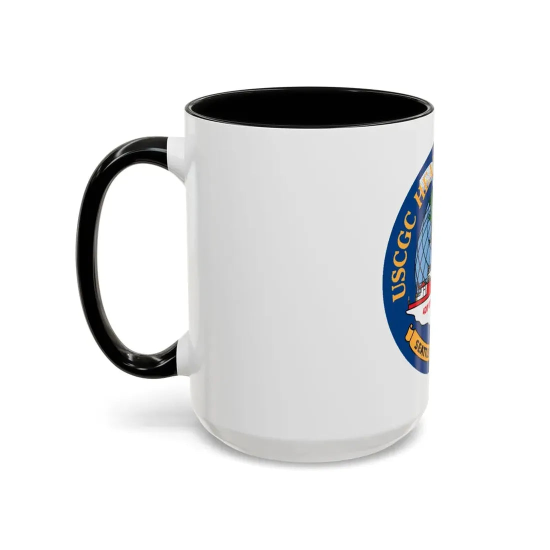 USCGC Healy WAGB 20 Seattle Wash (U.S. Coast Guard) Accent Coffee Mug - Go Mug Yourself