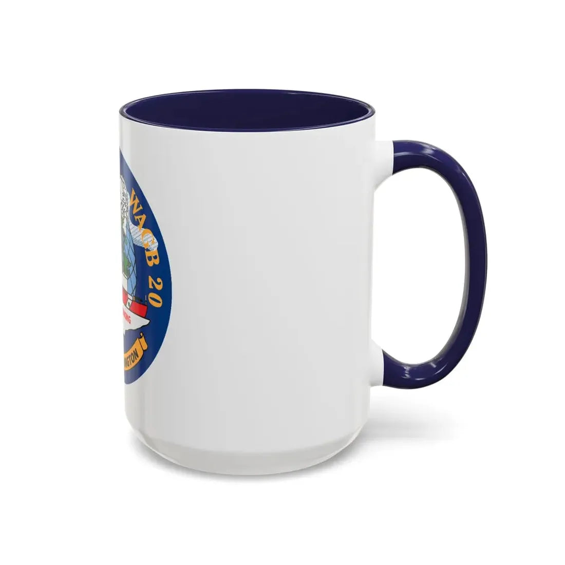USCGC Healy WAGB 20 Seattle Wash (U.S. Coast Guard) Accent Coffee Mug - Go Mug Yourself